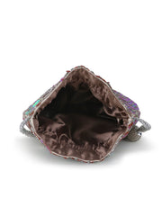Dangle Faux Silk Sequined Potli