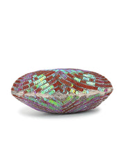 Dangle Faux Silk Sequined Potli