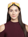 Floral Embellished Faux Silk Hair Band