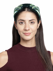 Quirky Embellished Velvet Hair Band