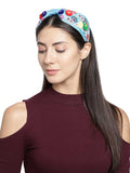 Quirky Embellished Faux Silk Hair Band