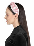 Art Silk Floral Sequinned Hairband