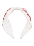 Art Silk Floral Sequinned Hairband