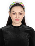 Velvet Floral Beaded Hairband