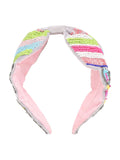 Velvet Floral Beaded Hairband