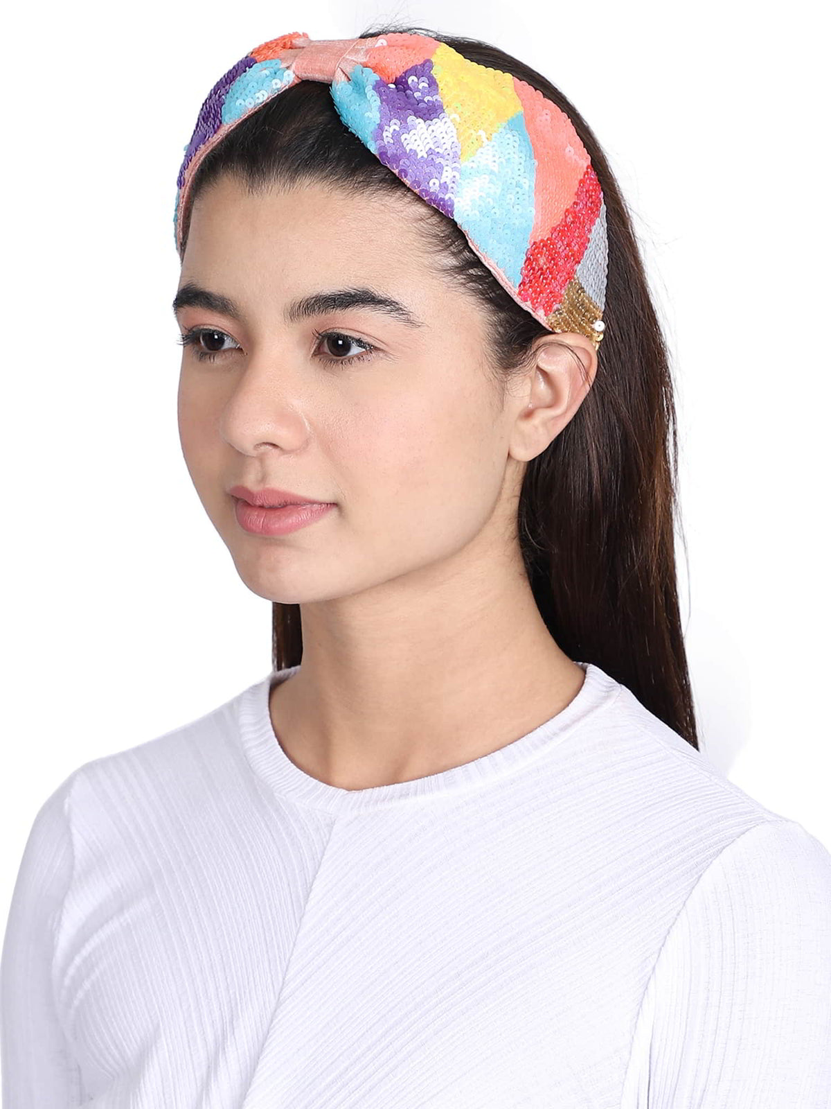 Artsilk Sequined Hairband