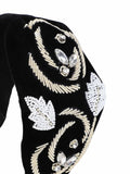 Velvet Embellished Hairband