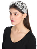 Velvet Pearl Beaded Hairband