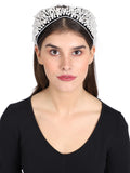 Velvet Pearl Beaded Hairband