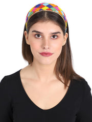 Faux Silk Beaded Hairband