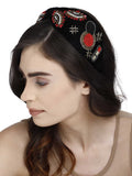 Quirky Velvet Gold Hair Band