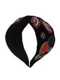 Quirky Velvet Gold Hair Band