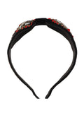 Quirky Velvet Gold Hair Band