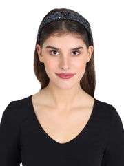 Faux Silk Sequinned Hairband