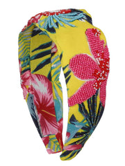 Floral Cotton Hair Band