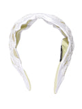 Harlequin Embellished Satin Hair Band