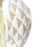 Harlequin Embellished Satin Hair Band