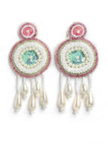 Eardrop Shaped Handcrafted Drop Earrings