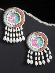 Eardrop Shaped Handcrafted Drop Earrings
