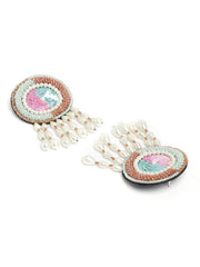 Eardrop Shaped Handcrafted Drop Earrings