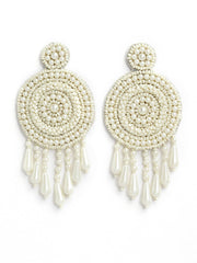 Eardrop Shaped Handcrafted Drop Earrings