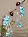 Outre Quirky Handcrafted Drop Earrings