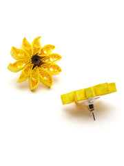 Floral Paper Quilling Necklace & Earrings