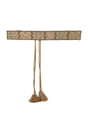 Sequined Bead Work Cotton Handmade Belt