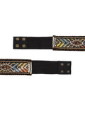 Bead Work Acrylic Jacquard & Polyester Handmade Belt