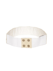 Chevron Beaded Cotton Belt