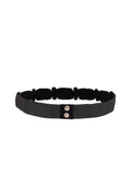 Ogee Beaded Velvet Belt