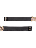 Ogee Beaded Velvet Belt