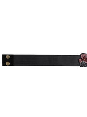 Velvet Embellished Wide Belt