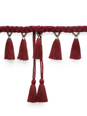 Cotton Dari Braided Slim Belt