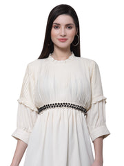 Cotton Dari Braided Slim Belt