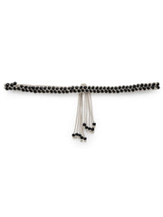 Cotton Dari Braided Slim Belt