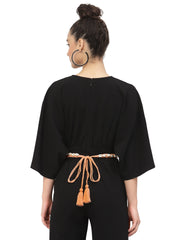 Braided Cotton Slim Belt
