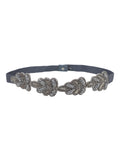 Women's Canvas Embellished Stretchable Belt