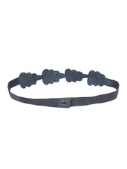 Women's Canvas Embellished Stretchable Belt