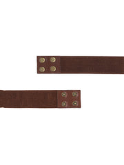 Women's Leatherette Embellished Stretchable Belt