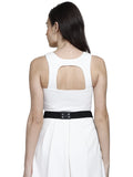 Bead Work Polyester & Leatherette Handmade Belt