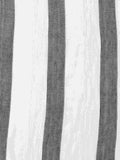 Striped Viscose Rayon & Cotton Scarf