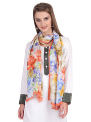 Floral Modal Scarf
