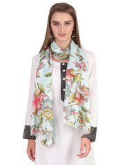 Floral Modal Scarf
