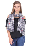 Checkered & Polka Dots Modal Stole