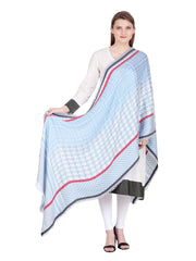 Checkered Modal Shawl