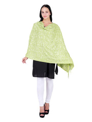 Floral Wool Shawl