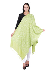 Floral Wool Shawl