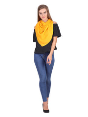 Solid Viscose Rayon Stole