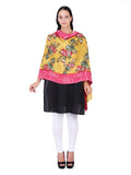 Floral Viscose Rayon Shawl